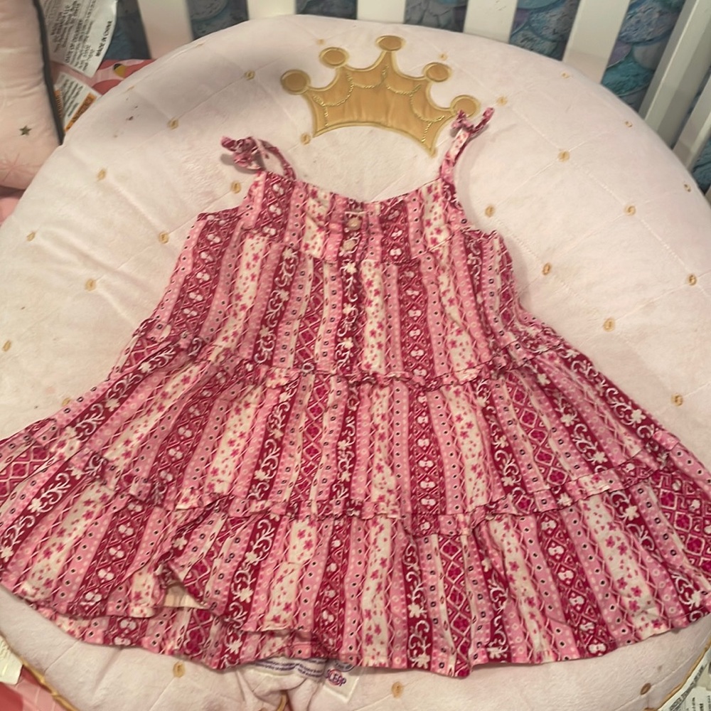 The children’s place # pink little dress for baby girl # 12-18M casual dress